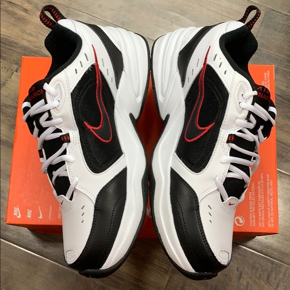 NIKE AIR MONARCH IV (4E) white/black Men’s - Picture 12 of 16